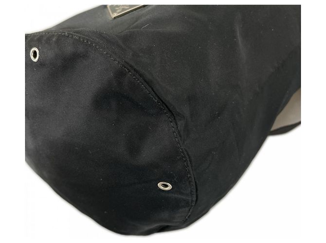Borsa a tracolla Prada in nylon Nero - vista 8