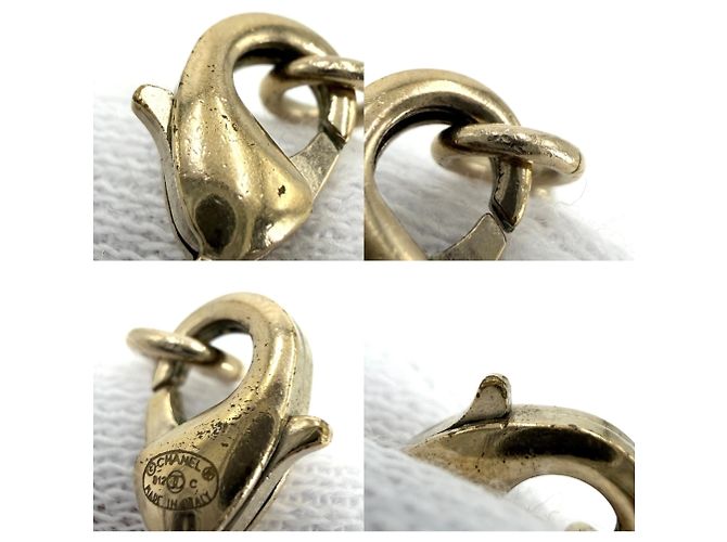 Collana Chanel Oro con Logo Coco e Pietre Colorate D'oro - vista 5