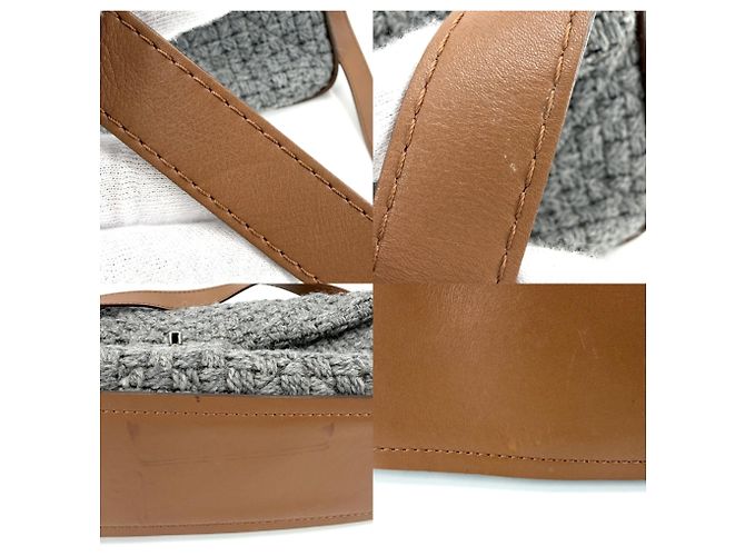 Timeless Borsa a mano Chanel da donna Borsa a tracolla Matelassé Marrone Bianco - vista 7