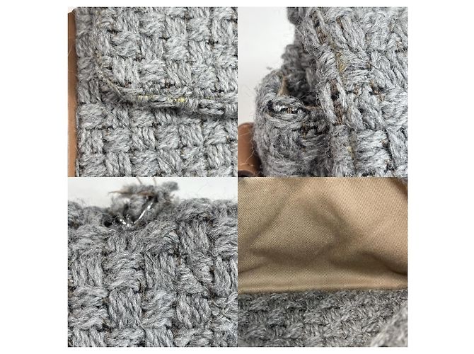 Timeless Borsa a mano Chanel da donna Borsa a tracolla Matelassé Marrone Bianco - vista 8