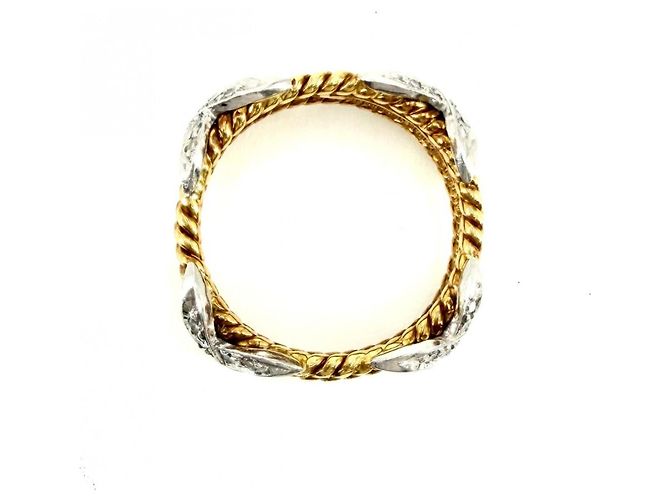 Anello da donna Tiffany & Co. Bianco Giallo - vista 2