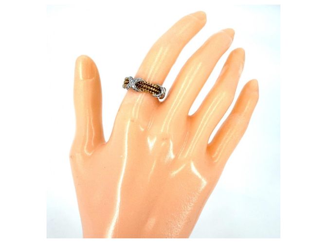 Anello da donna Tiffany & Co. Bianco Giallo - vista 3