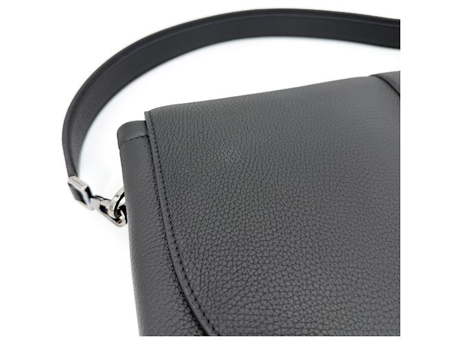 Borsa a tracolla Christian Dior Pillow Saddle Flap da uomo Nero - vista 10