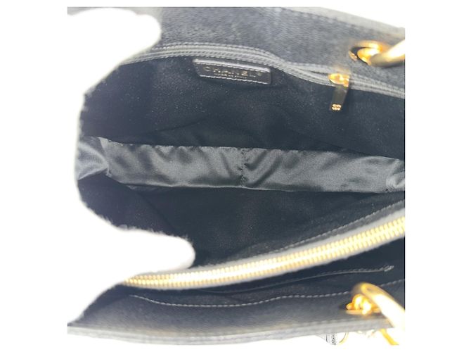 Sac cabas à chaîne Chanel GST Matelassé pour femme Noir - vue 4