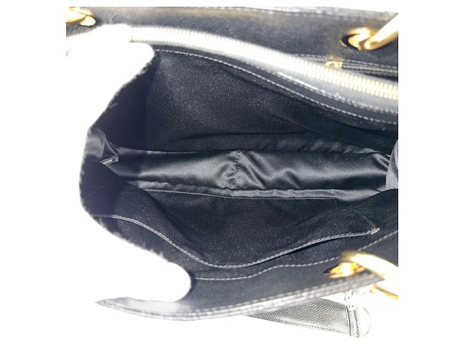 Sac cabas à chaîne Chanel GST Matelassé pour femme Noir - vue 5