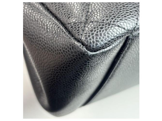 Sac cabas à chaîne Chanel GST Matelassé pour femme Noir - vue 8