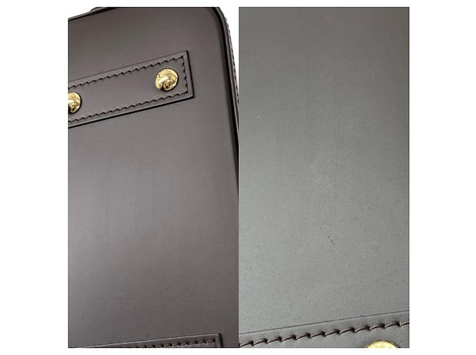 Borsa Louis Vuitton Damier Alma BB Marrone - vista 10
