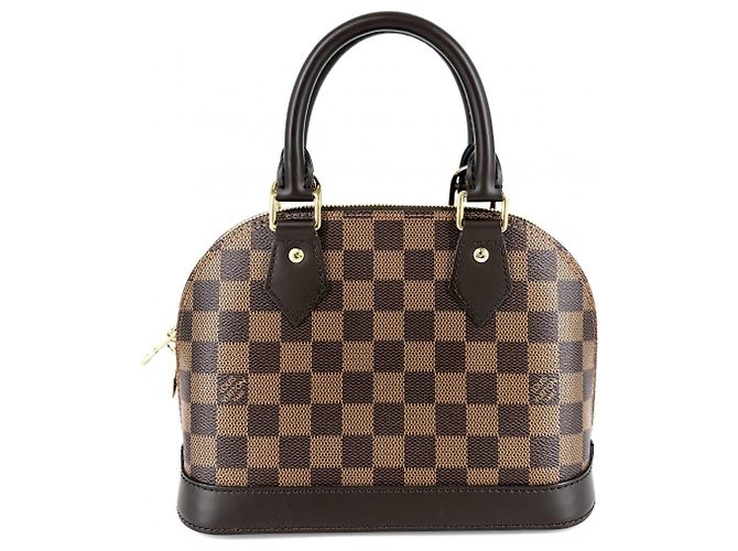 Borsa Louis Vuitton Damier Alma BB Marrone - vista 2