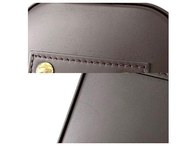 Borsa Louis Vuitton Damier Alma BB Marrone - vista 9
