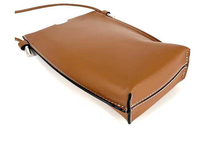 Borsa a tracolla Loewe Anagram Gate Pocket Marrone - vista 3