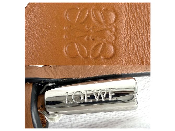 Borsa a tracolla Loewe Anagram Gate Pocket Marrone - vista 5