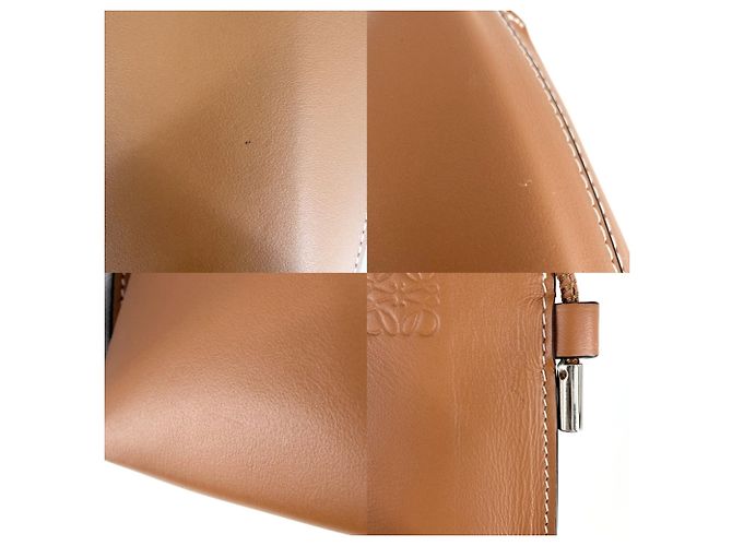 Borsa a tracolla Loewe Anagram Gate Pocket Marrone - vista 6