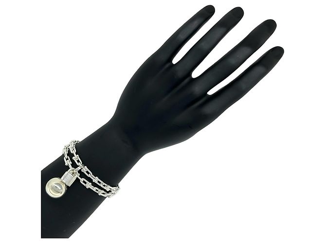 Tiffany & Co Bracciale Wrap Small Tiffany HardWear Argento - vista 2
