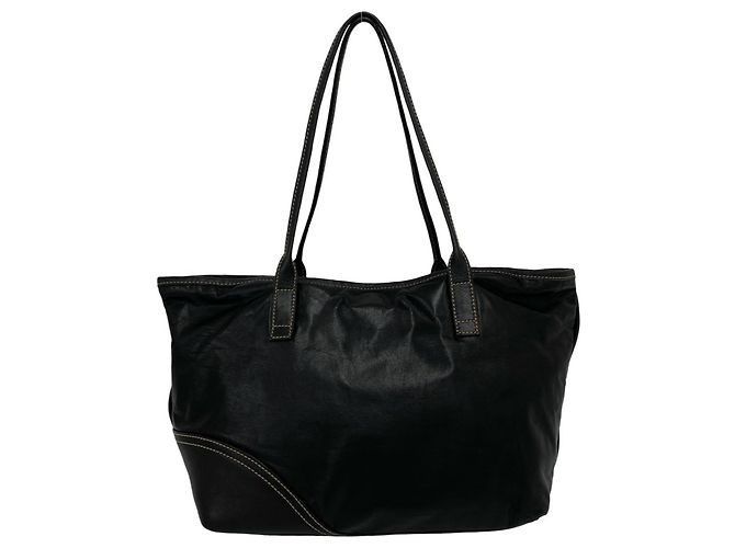GUCCI New Brit Semi-Schultertasche aus Leder mit GG-Logo-Hardware Schwarz - Ansicht 3