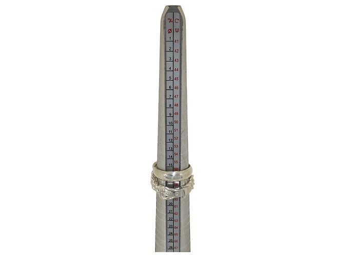 Hermès HERMES Boucles Sellier Inflexible Ring Silber - Ansicht 7