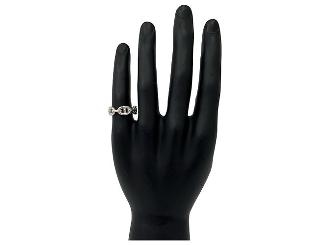Hermès Hermes Chaine d'Ancre Enchainée PM Ring Silber - Ansicht 2