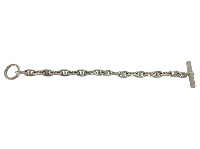 Hermès Bracciale con Charms Hermes Chaine d'Ancre MM Argento - vista 6