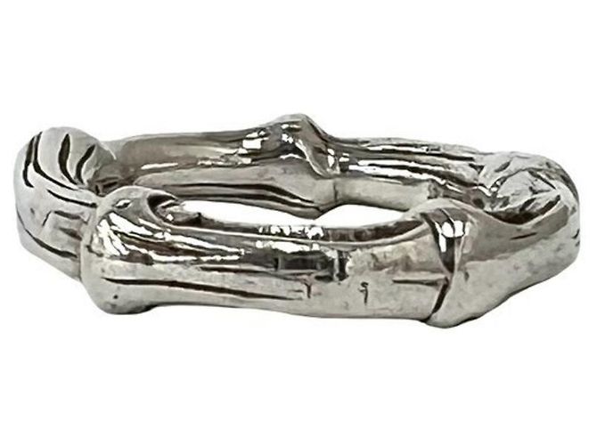 Tiffany & Co Tiffany Vintage Bamboo Band Ring Silber - Ansicht 5