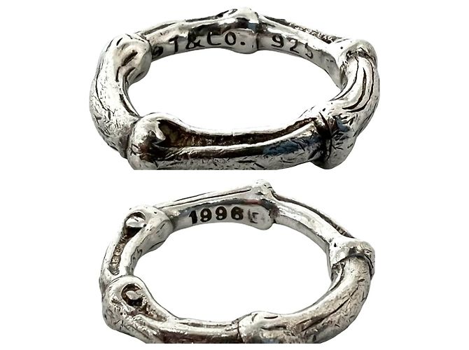 Tiffany & Co Tiffany Vintage Bamboo Silberring - Ansicht 3