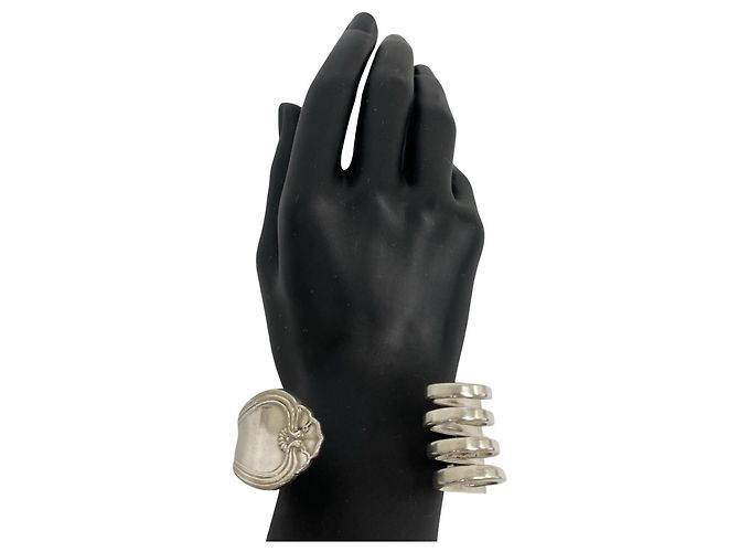 Tiffany & Co Bracciale Rigido Tiffany Vintage Cutlery Argento - vista 2