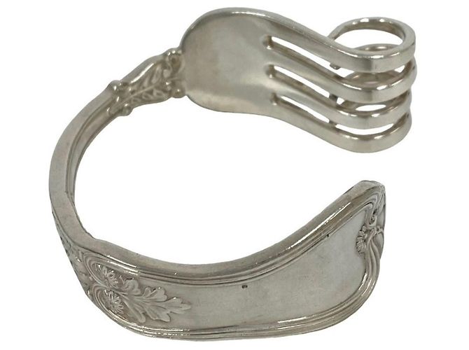 Tiffany & Co Bracciale Rigido Tiffany Vintage Cutlery Argento - vista 5
