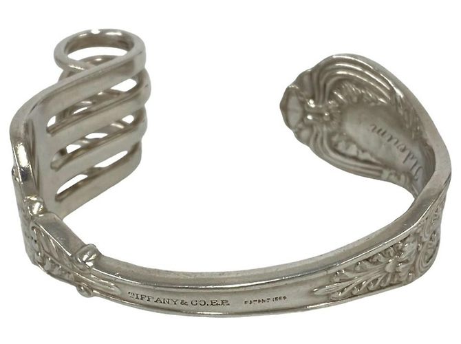 Tiffany & Co Bracciale Rigido Tiffany Vintage Cutlery Argento - vista 6
