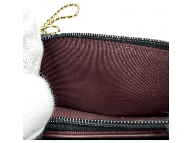 Portafoglio con catena Chanel Matelassé Nero - vista 9