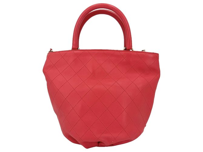 Borsa Matelassé da donna Chanel Rosso - vista 2
