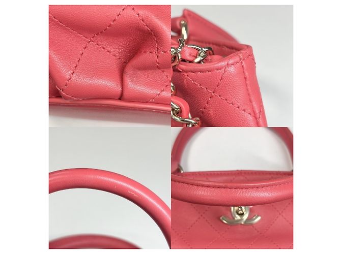 Borsa Matelassé da donna Chanel Rosso - vista 7