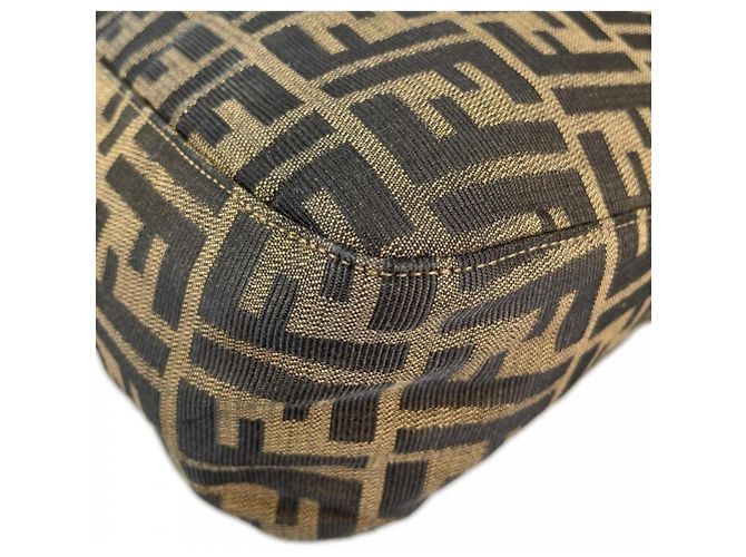 Borsa monospalla Zucca da donna Fendi Marrone - vista 10