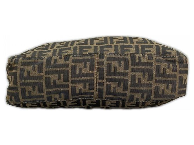 Borsa monospalla Zucca da donna Fendi Marrone - vista 4