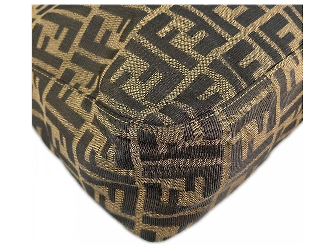 Borsa monospalla Zucca da donna Fendi Marrone - vista 7