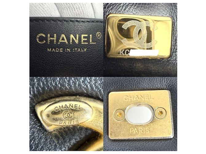 Borsa a tracolla Chanel Mini Matelassé Nero - vista 5