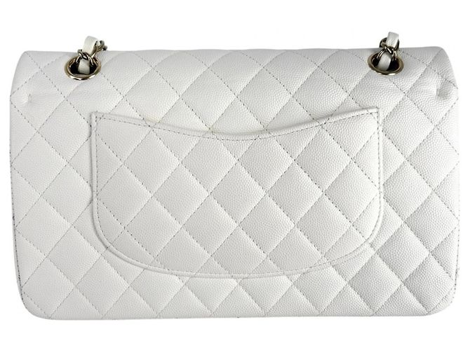 Timeless Chanel Matelassé 25 Shoulder Bag White - view 2
