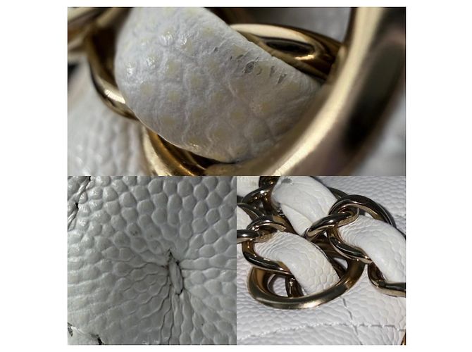 Timeless Chanel Matelassé 25 Shoulder Bag White - view 7