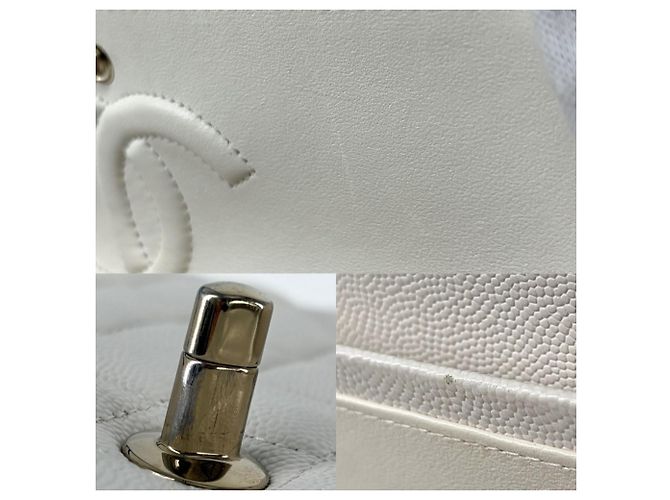Timeless Chanel Matelassé 25 Shoulder Bag White - view 8