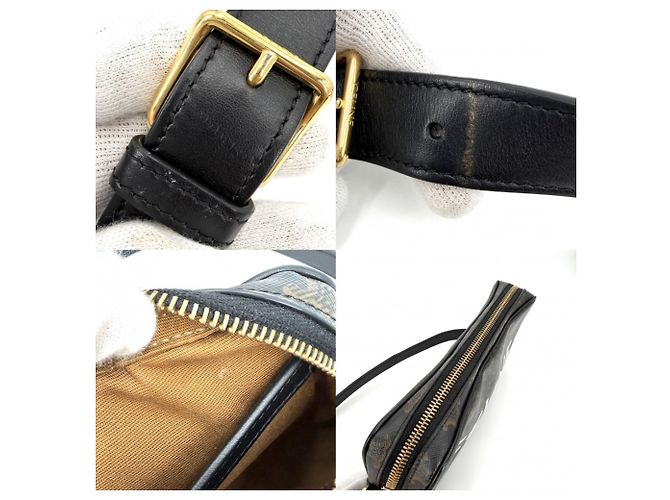 Triomphe Céline Celine Messenger Bag für Damen, Größe Medium Braun Schwarz - Ansicht 6