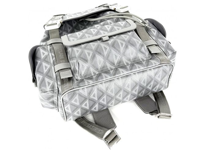Zaino Christian Dior da uomo CD Diamond Hit The Road Marrone - vista 3