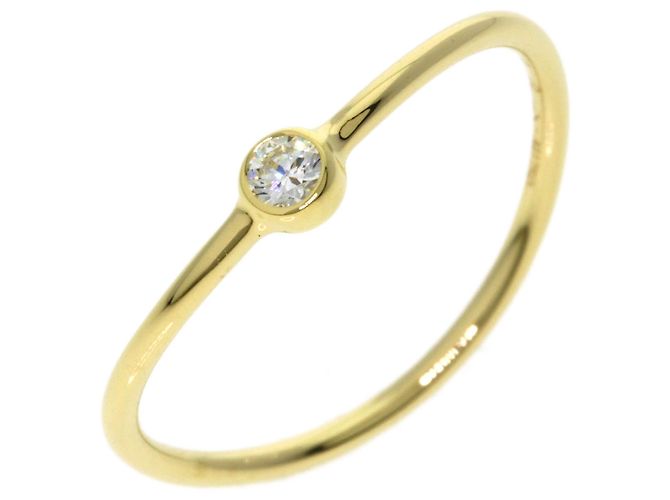 Anello Tiffany & Co. Single Wave con diamanti - vista 2