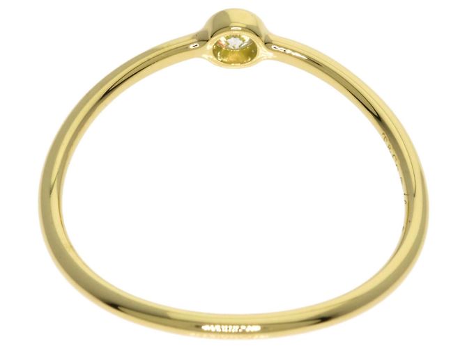 Anello Tiffany & Co. Single Wave con diamanti - vista 4