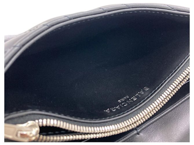 Everyday Borsa a tracolla Balenciaga BB Logo Chain Nero - vista 8