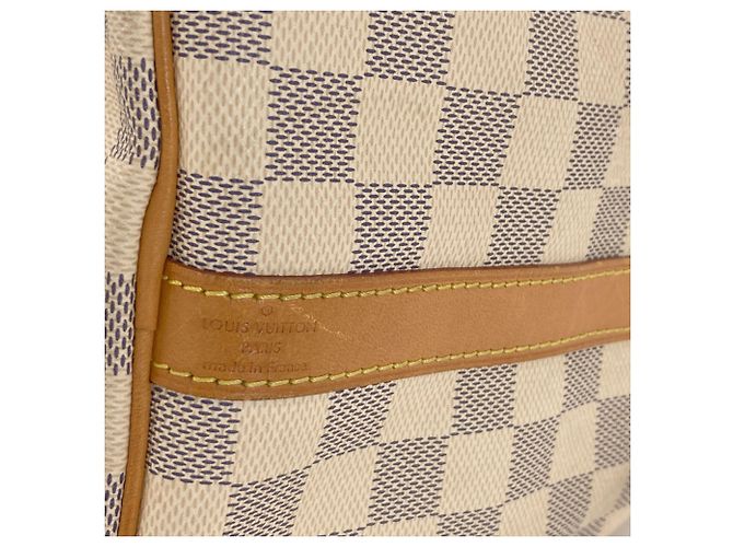 Borsa a mano Louis Vuitton Speedy Bandoulière 30 Blu Damier ebene - vista 6