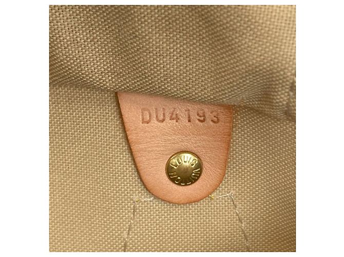 Borsa a mano Louis Vuitton Speedy Bandoulière 30 Blu Damier ebene - vista 7