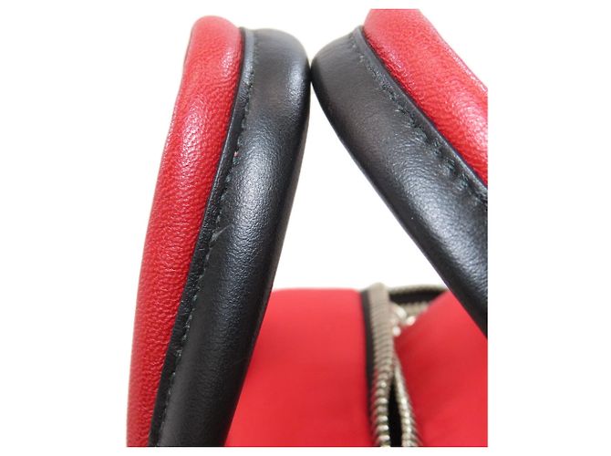 Borsa a mano 2-Way Prada Tessuto Cargo Rosso - vista 14