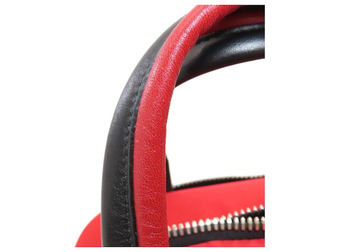 Borsa a mano 2-Way Prada Tessuto Cargo Rosso - vista 15