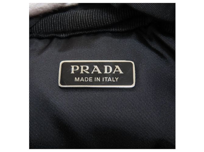 Borsa a mano 2-Way Prada Tessuto Cargo Rosso - vista 6