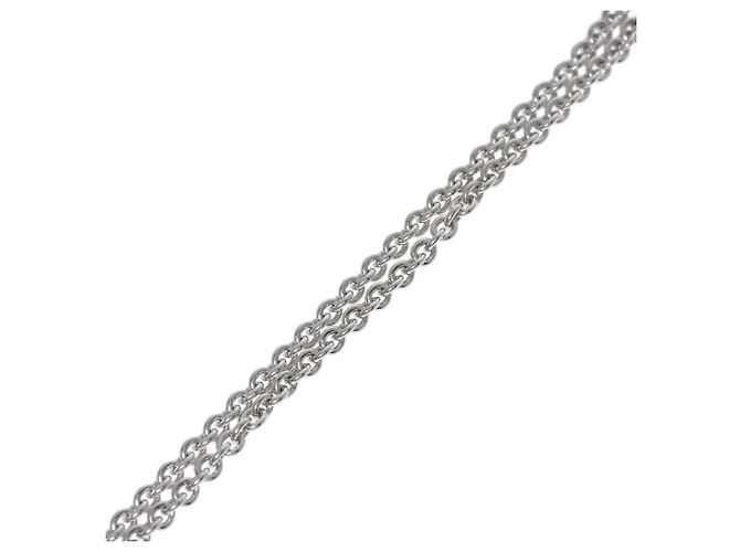 Bulgari Collier Bvlgari 40cm en or blanc 18K - vue 2