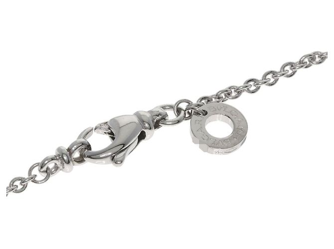 Bulgari Collier Bvlgari 40cm en or blanc 18K - vue 3