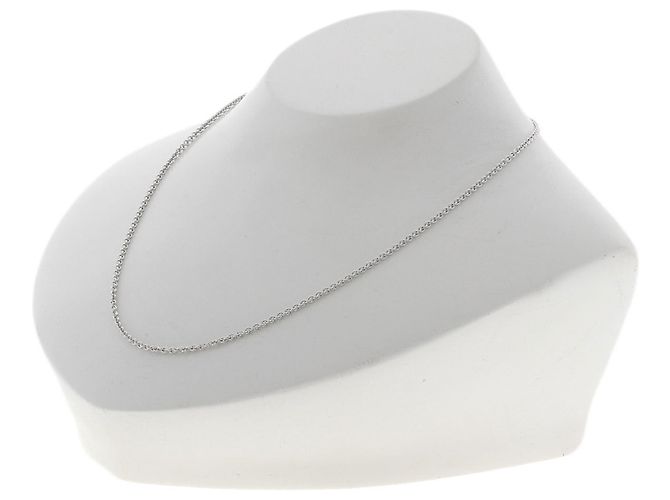 Bulgari Collier Bvlgari 40cm en or blanc 18K - vue 4