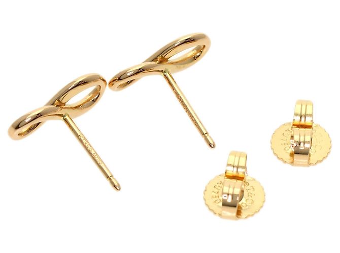 Orecchini Tiffany & Co. Infinity in oro rosa 18K - vista 3